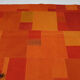 Patchwork kilim rug 6.7x4.7 ft 203x143 cm area orange floor rug vintage turkish rug.