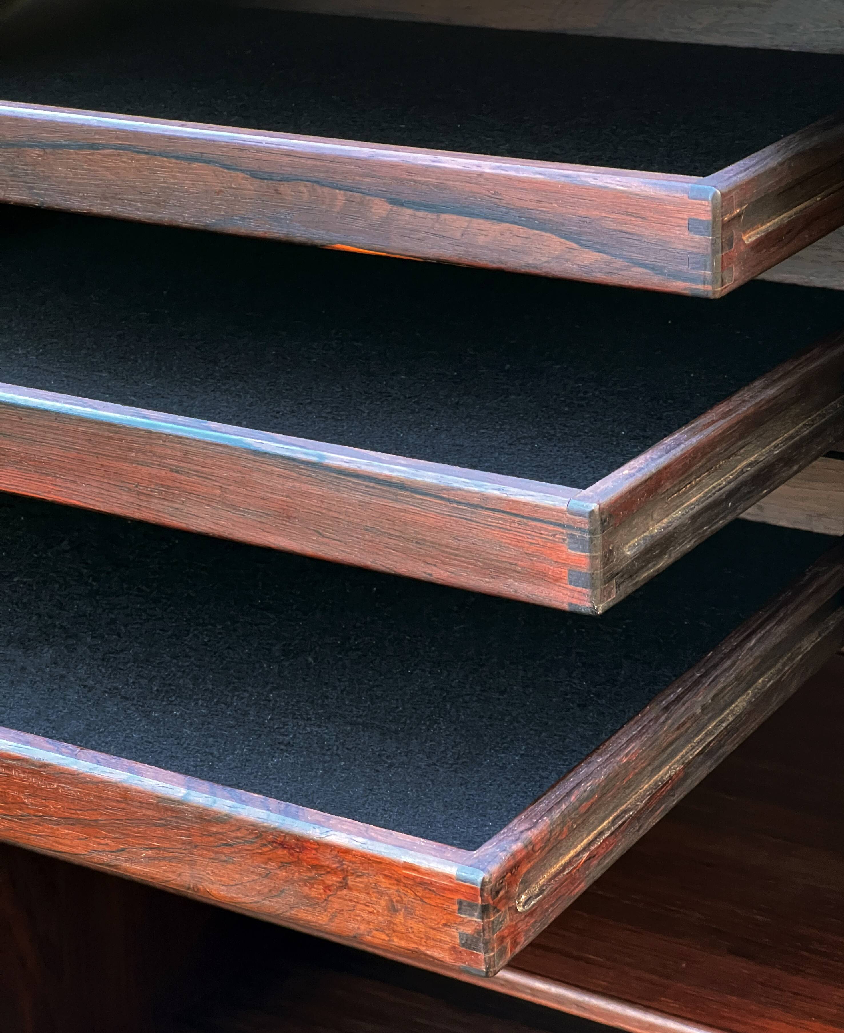 High rosewood sideboard