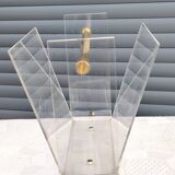 Vintage plexiglass magazine rack