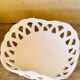 Plaster dish basket decoration