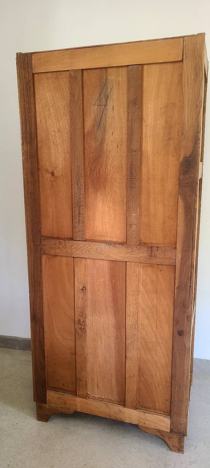 Parisian Art Deco wardrobe Parisian furniture in raw wood