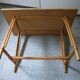 Vintage rattan table