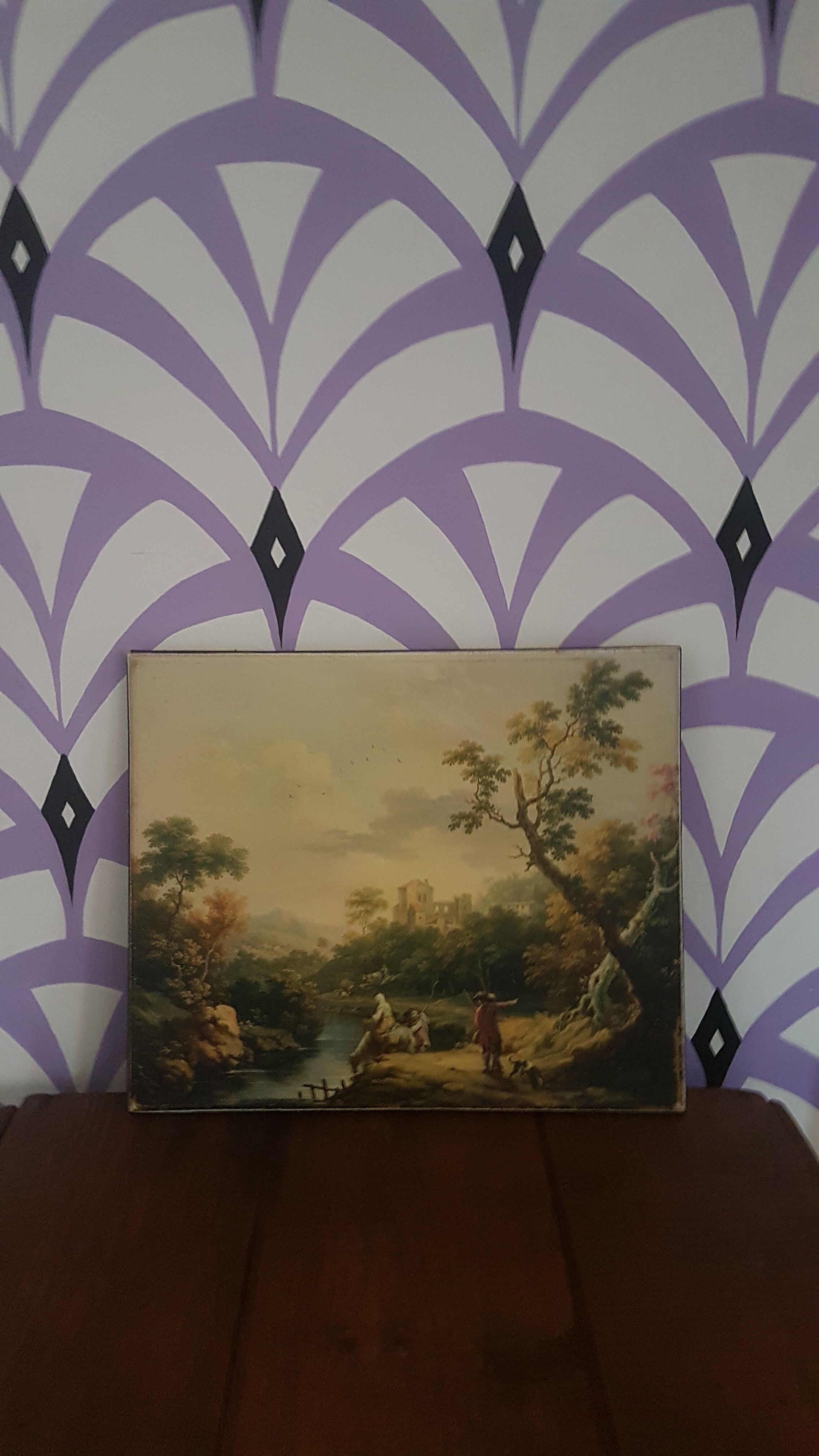 Cignaroli landscape canvas