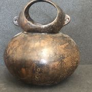 Pot Bakongo with terracotta handle Democratic Republic of Congo Rare