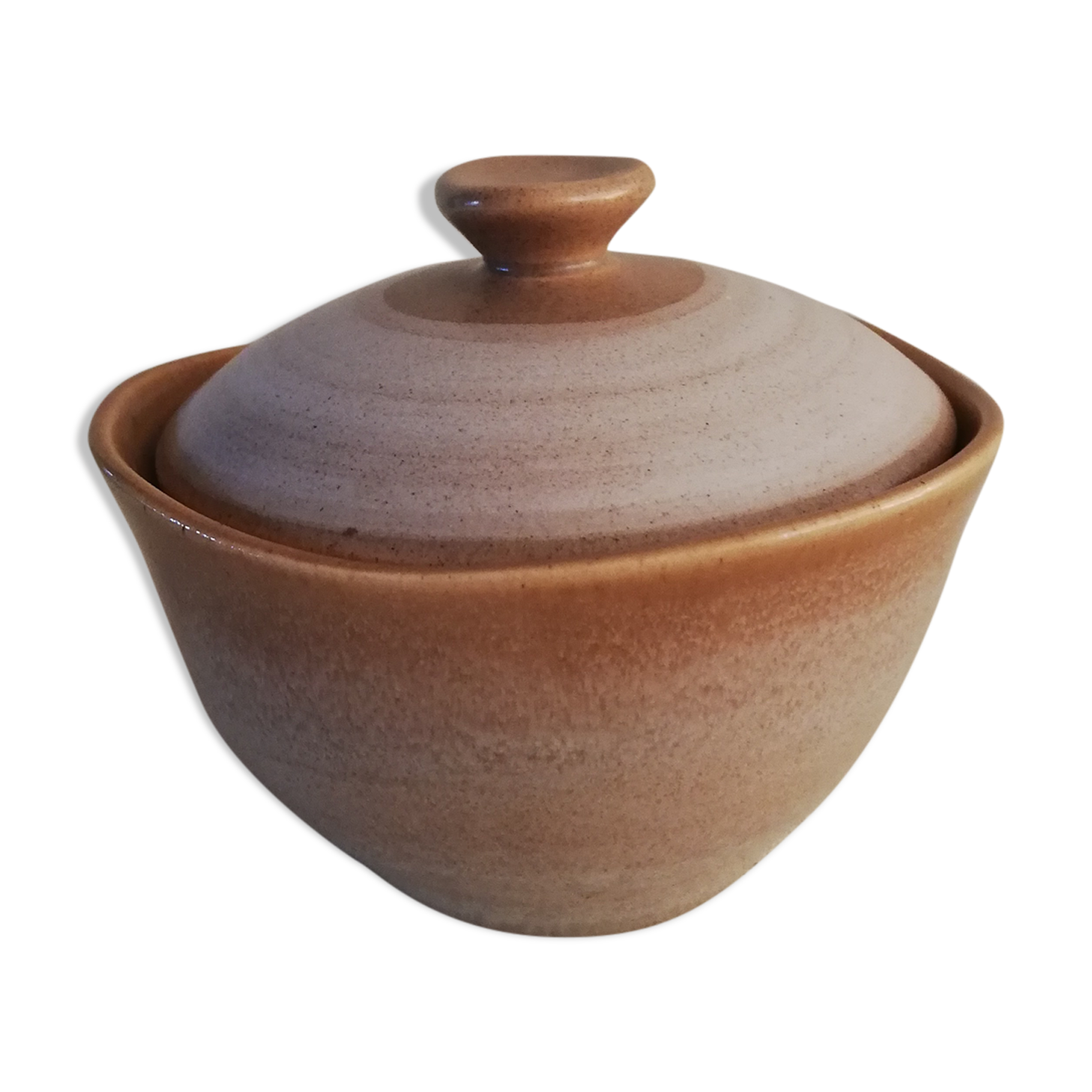 Sandstone sugar bowl