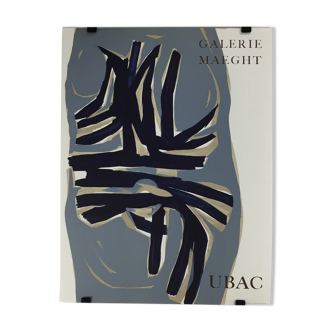 Poster UBAC Gallery MAEGHT.