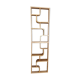 Mur en contreplaqué courbé, bibliothèque, parterre de fleurs, Volak par Holesov, Tchécoslovaquie des années 1960