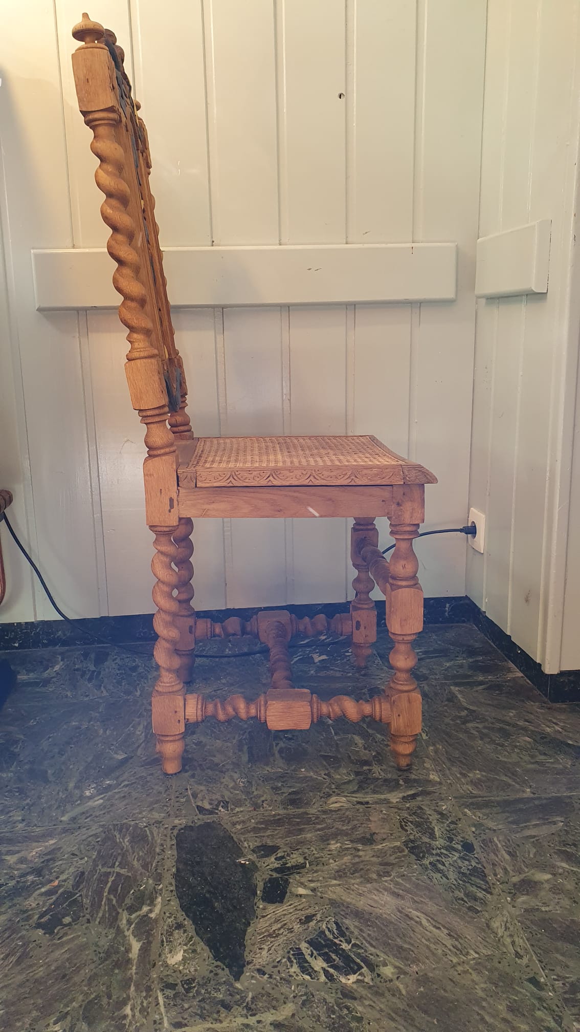 Custom Henry II chair