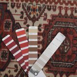 Vintage Turkish Oushak Rug Handwoven 90x414 cm