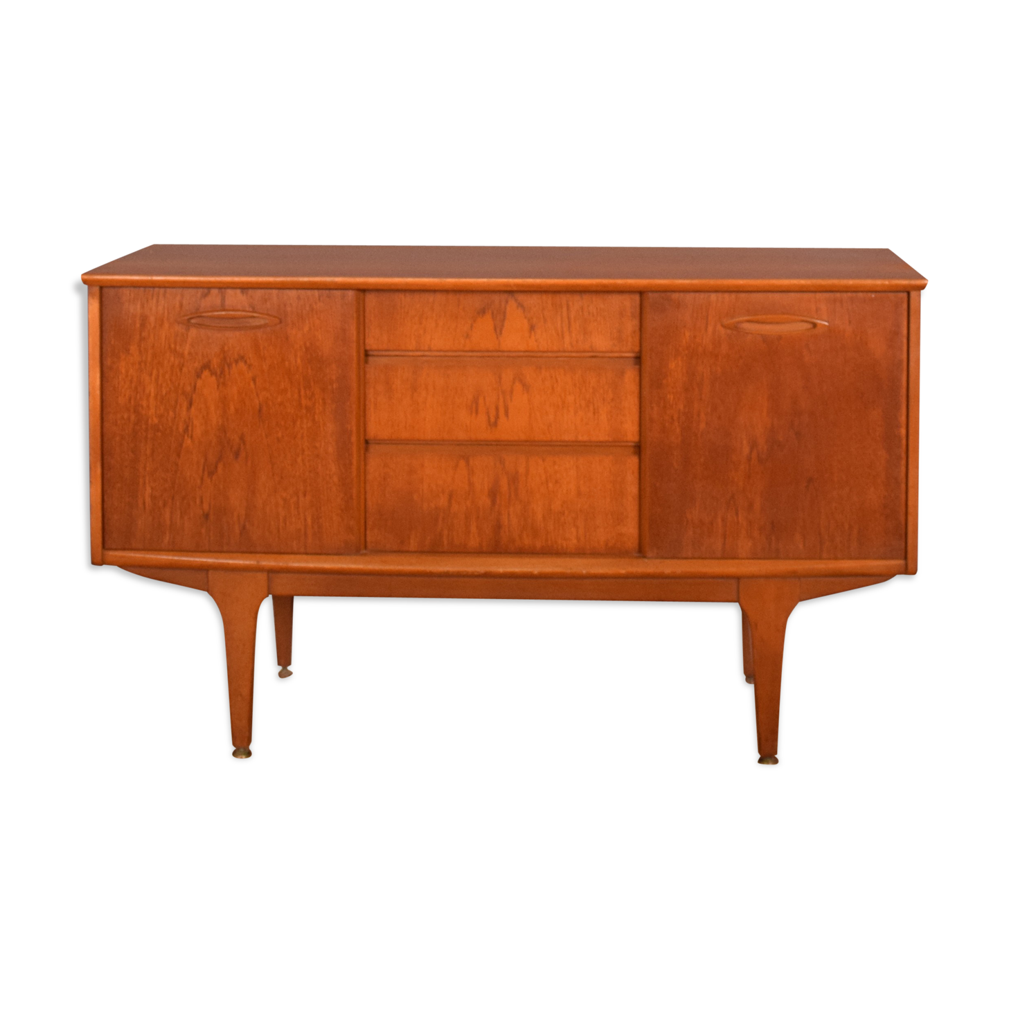 Restored Short Teak Retro Jentique 1960s Sideboard