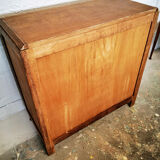 Vintage compass feet chest of drawers