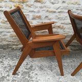 80s canning armchairs