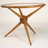 Mid-century round coffee table by Cesare Lacca, Italy, 1950s.