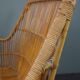 Mid-century rattan 2-seater sofa, Dutch design 1950s