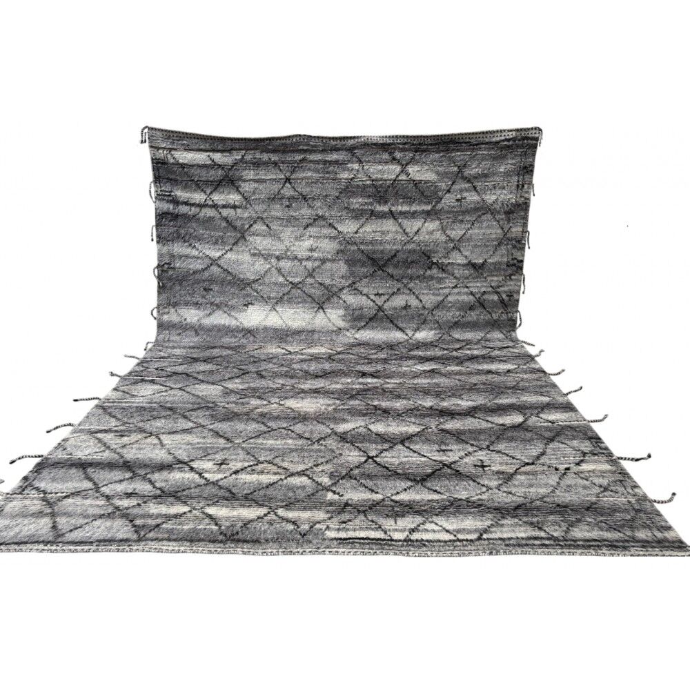 Modern Moroccan style Handmade Rug. 100% Natural Wool. Custom Options Available