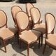 6 chaises médaillon louis xvi