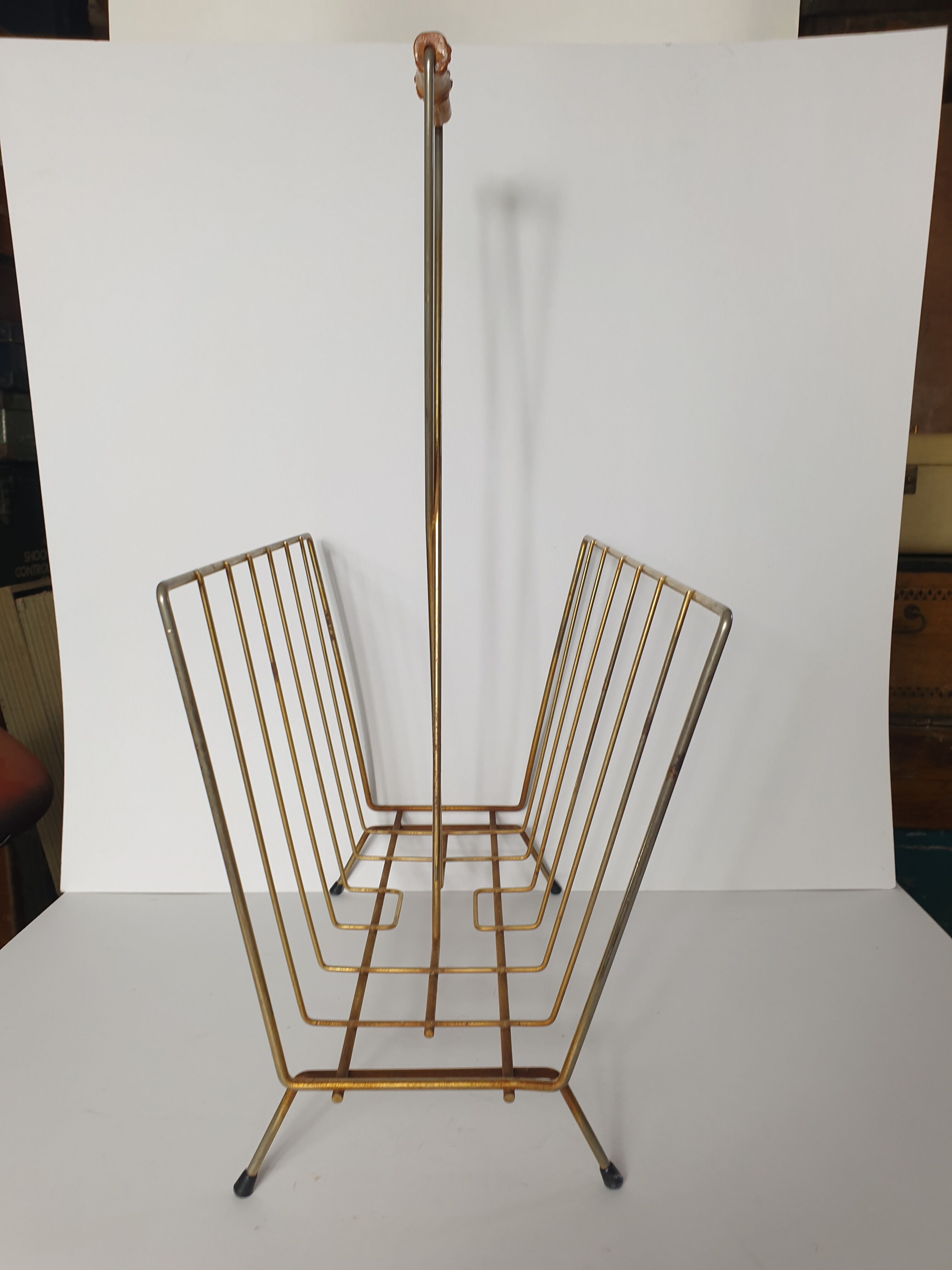 Vintage magazine holder