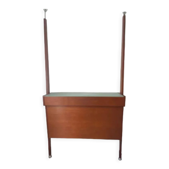 Scandinavian Cadovius Poul teak bar 50s