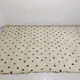 Tapis style berbere a pois 260 x 177 cm