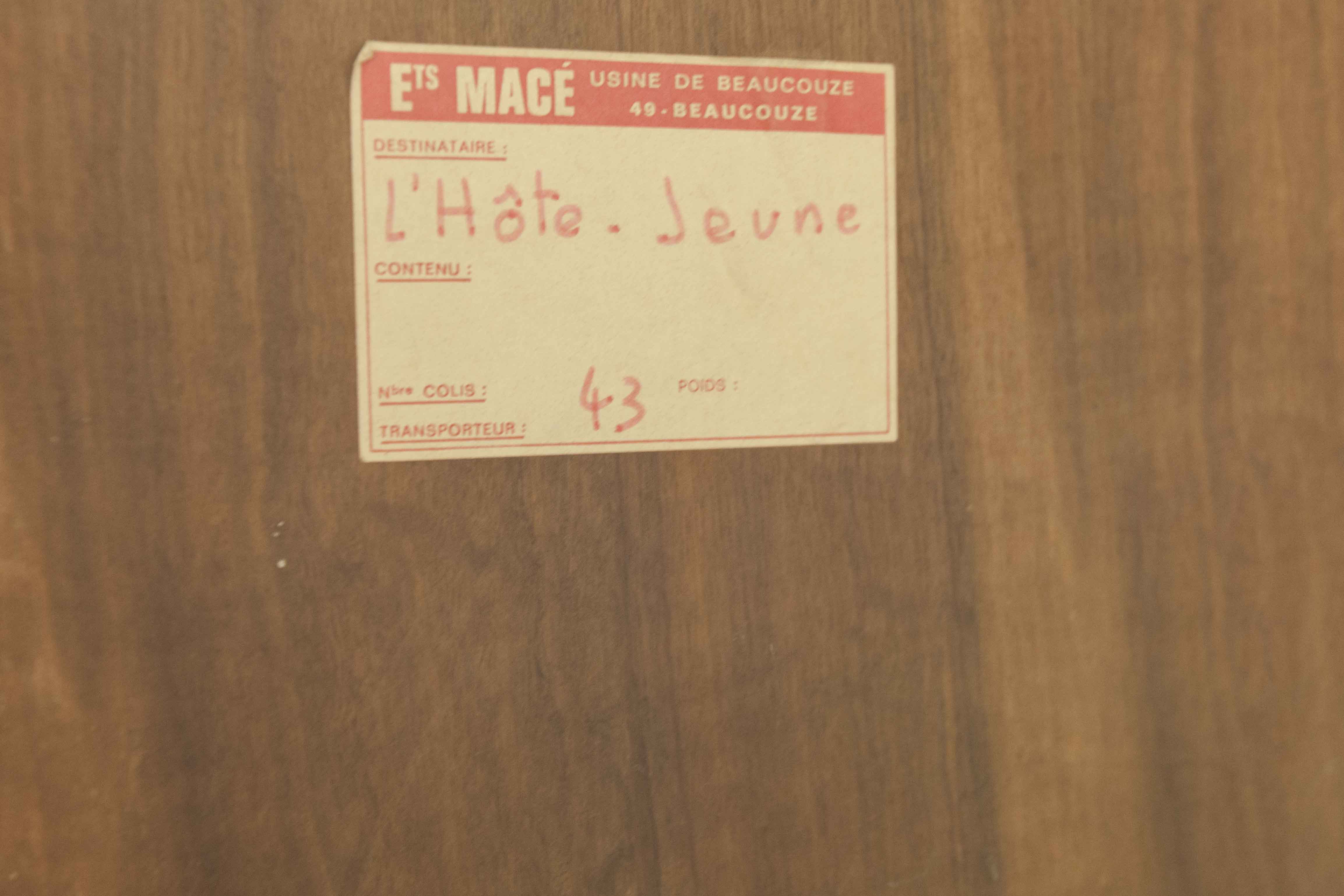 Armoire scandinave en teck 1969 NF Ameublement 202