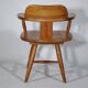 Fauteuils design scandinave en pin par Asko années 1970