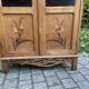 Showcase library Art Nouveau early twentieth century