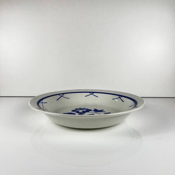 Saladier en porcelaine ''Fontainebleau'' de Gien, début XXe