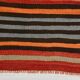 Runner Vintage Rayé – Tapis Kilim Graphique Tissé Main, 77x360 Cm