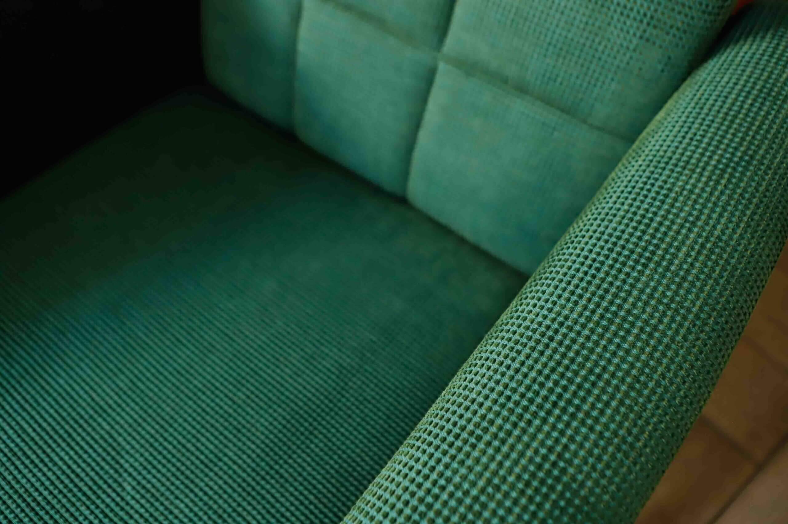 Pair of retro swivel chairs on casters