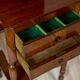 Antique Dressing Table in Brown Venered with Mahogany, 1860