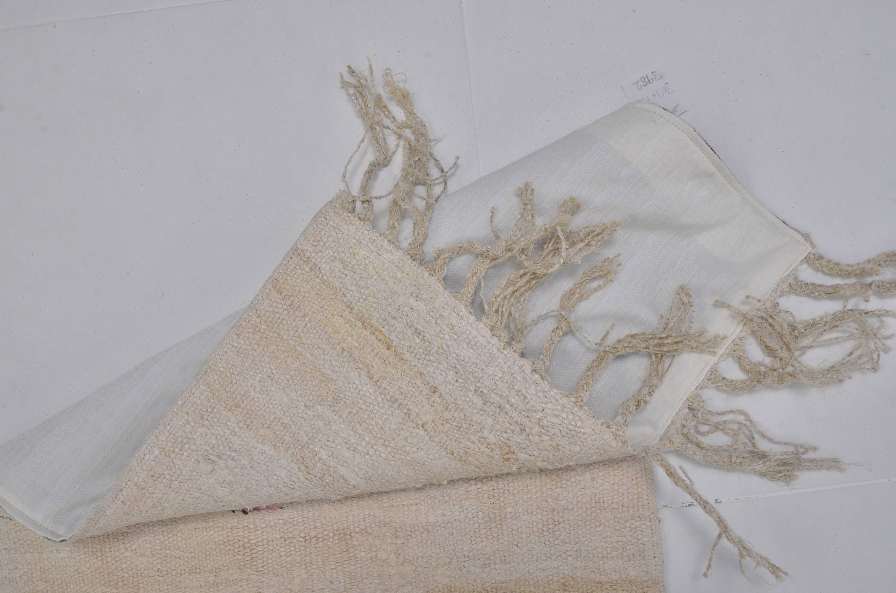 Vintage Turkish Hemp Kilim Runner sku3982