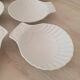 Scallop shell bowls Reussy porcelain