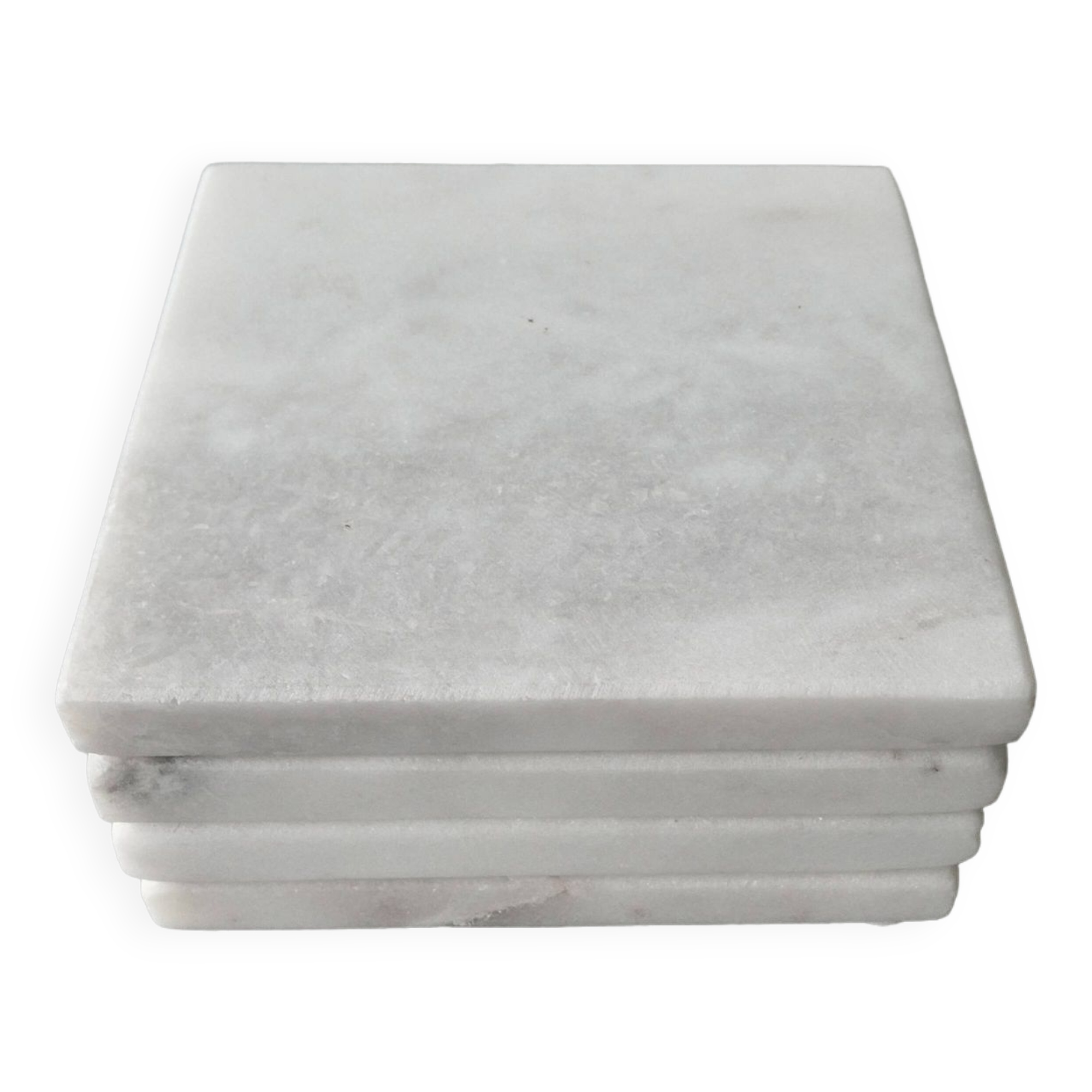 4 marble coasters