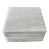 4 marble coasters