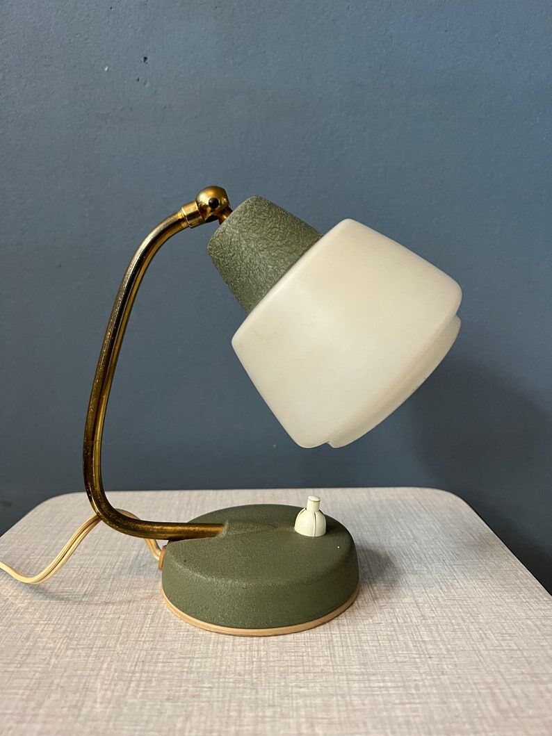 Mid-century vintage bedside lamp