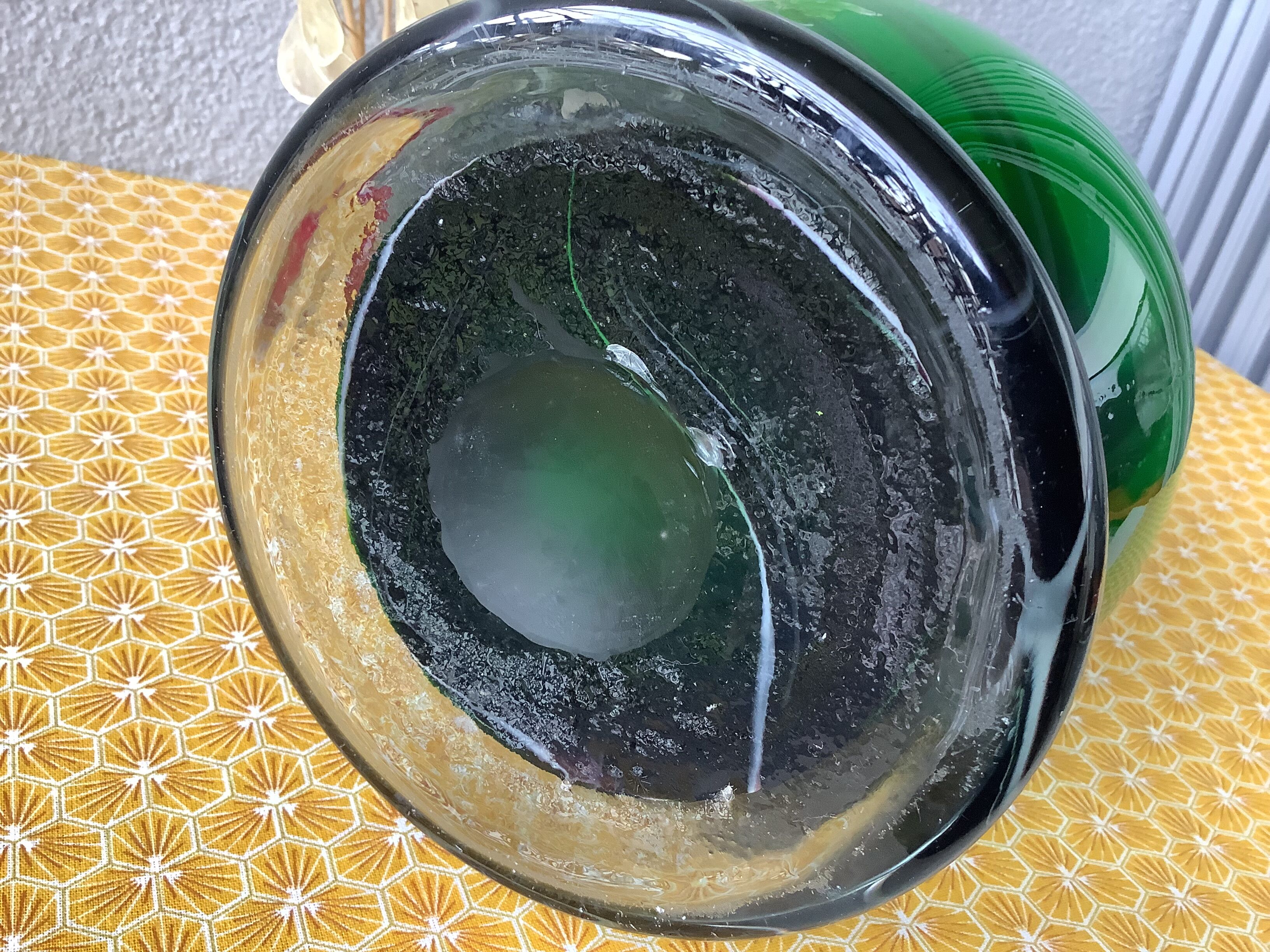 Carlo Moretti Murano vase in blown glass, Italy