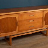 Retro Teak 1960s Jentique Sideboard On Sledge Legs