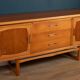 Retro Teak 1960s Jentique Sideboard On Sledge Legs