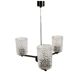 Chandelier, Lidokov type V167-1268, Czechoslovakia, 1970s