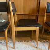 Series of 3 Scandinavian chairs