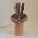 Lampe de créateur bois inox