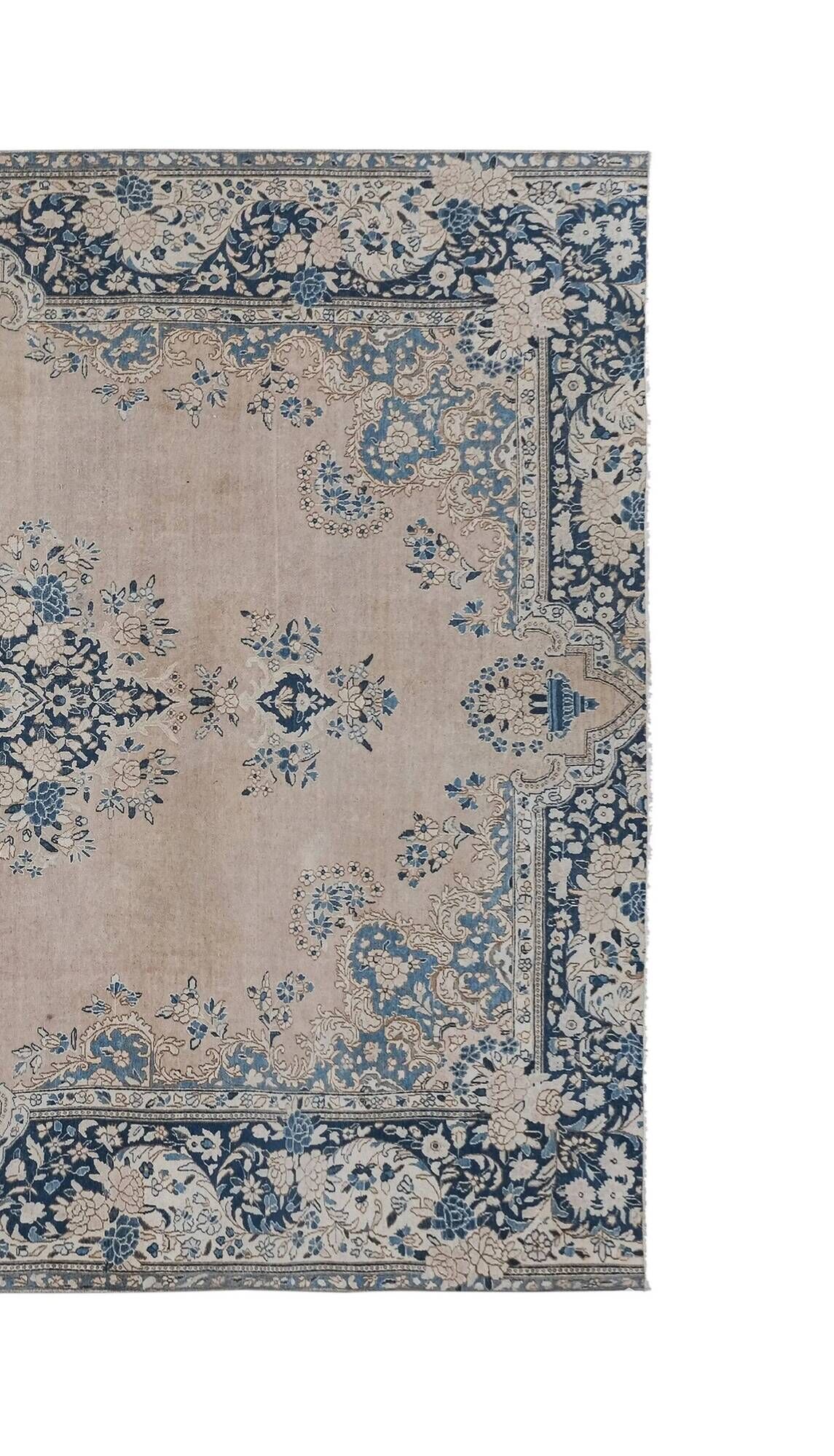 Tapis Oushak turc vintage