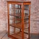 Antique Biedermeier Display Cabinet in Spruce, 1830s