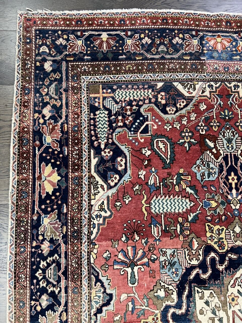 Handmade sarouk farahan rug
