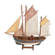 Model of La marie Jeanne