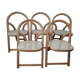 Suite of 5 Arca folding chairs by Gigi Sabadin for Crassevig Italy + 2 offered