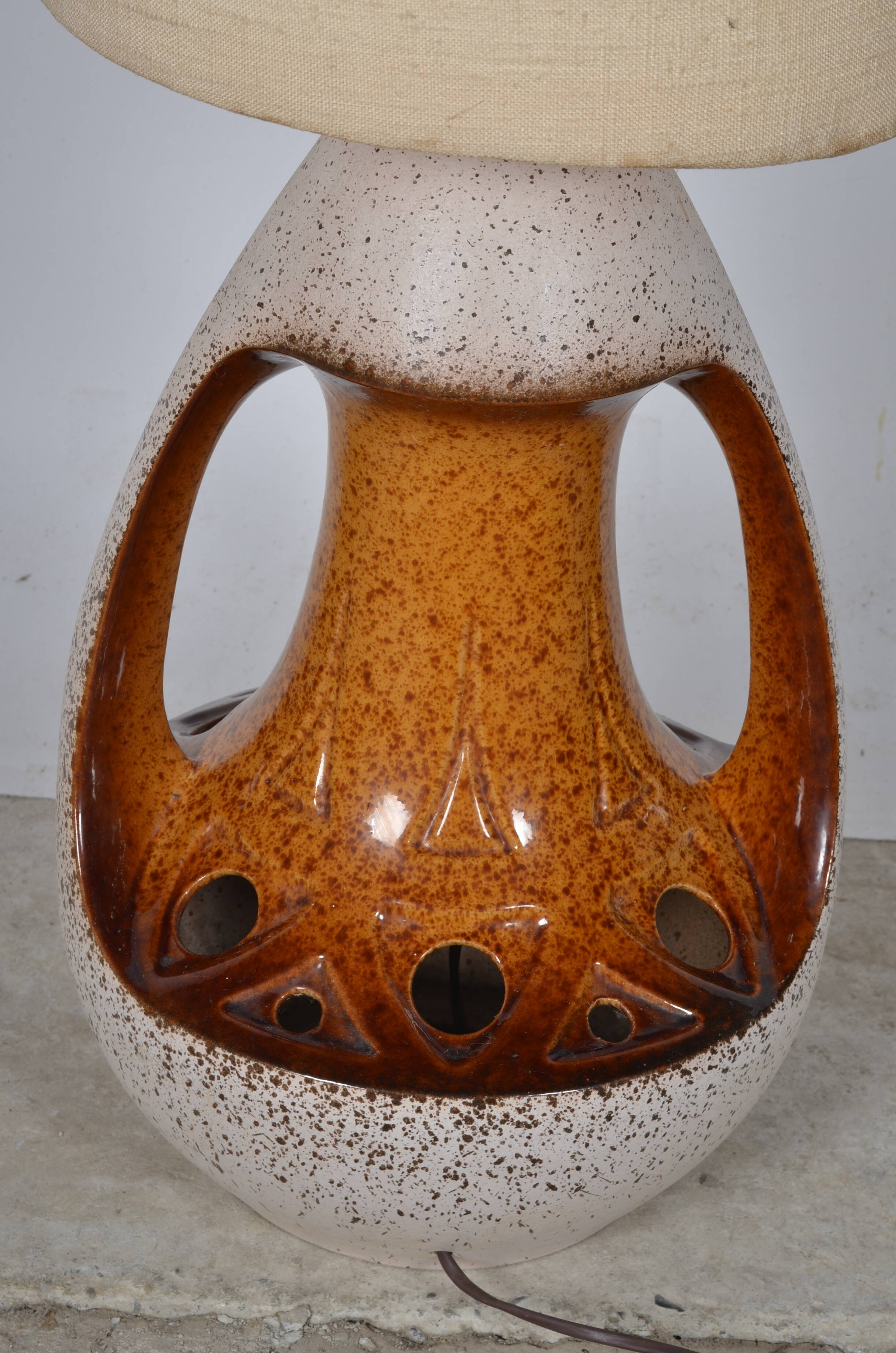 Baudin ceramic floor lamp