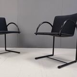 Vintage cirkel chairs by Metaform, 1980s, set of 6