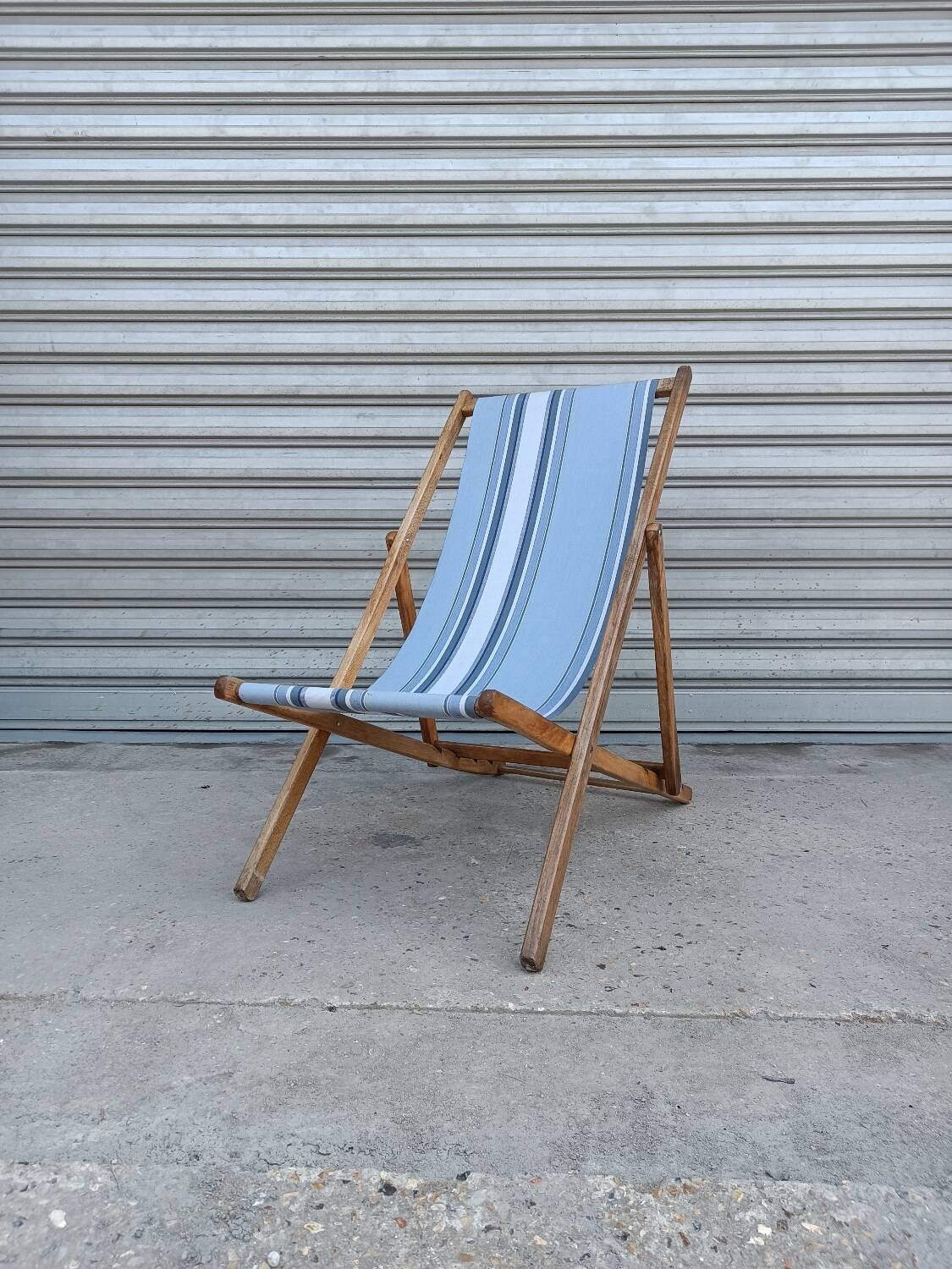 Vintage deckchair 1970