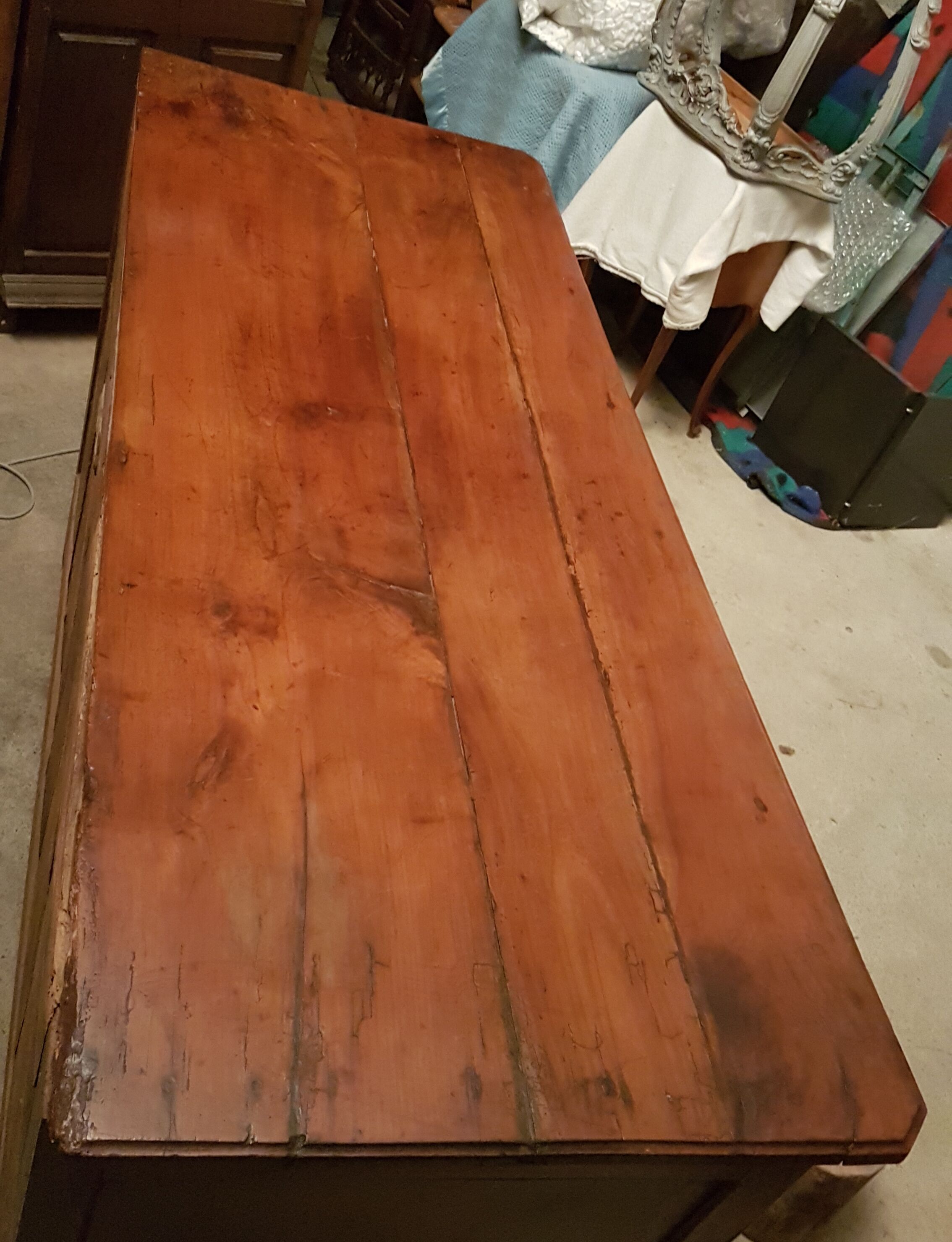 18th Louis XV country boat in cherry tree